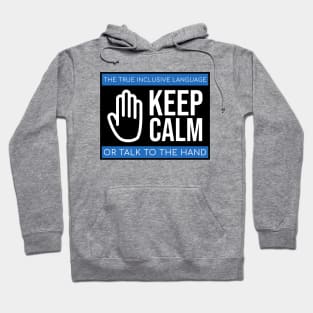 american sign language Hoodie